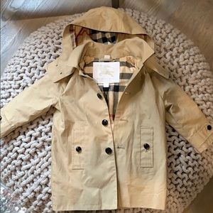 Baby Boy NWT Burberry Trench